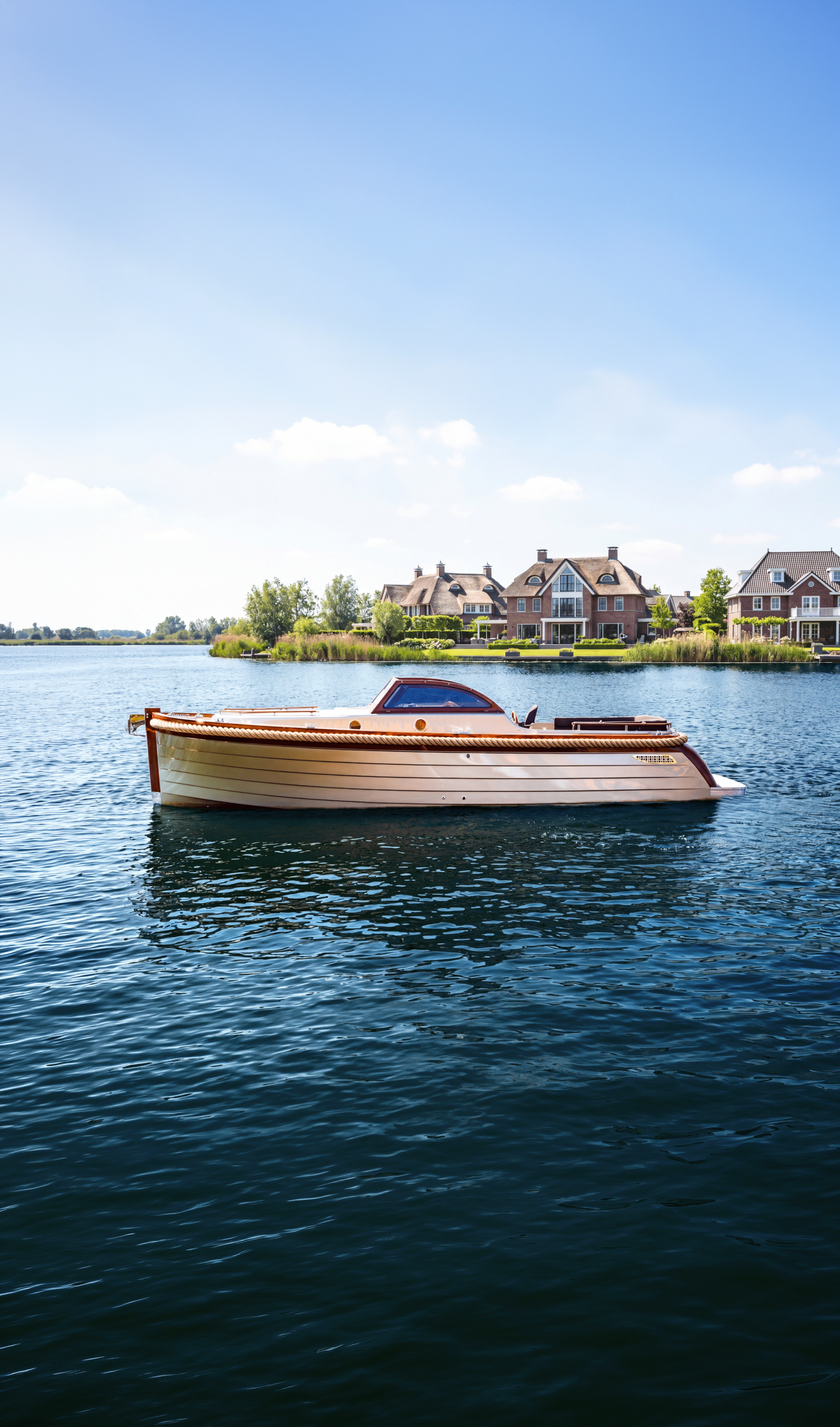 Grand Ship sloep op het water
